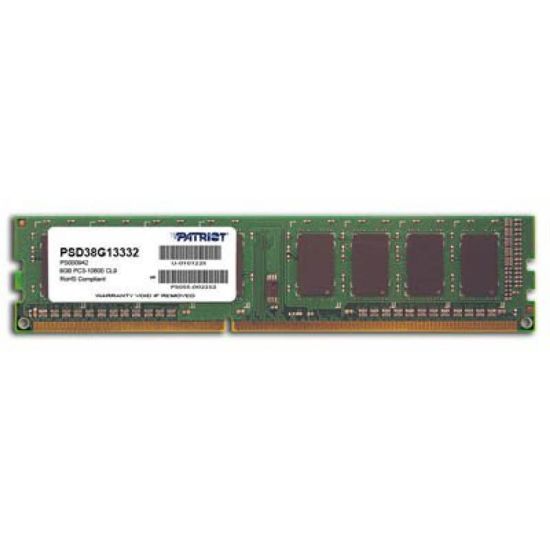  Зображення Модуль пам`яті DDR3 8GB/1333 Patriot Signature Line (PSD38G13332) 